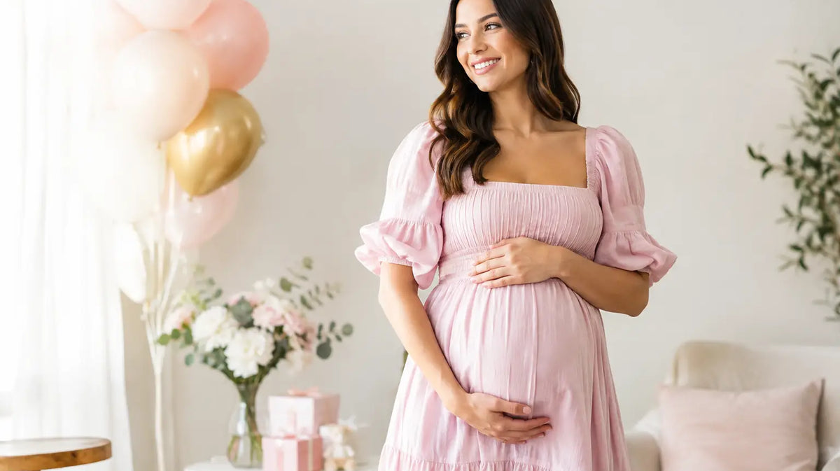 Baby Shower Dress Styles That Look Photo-Ready