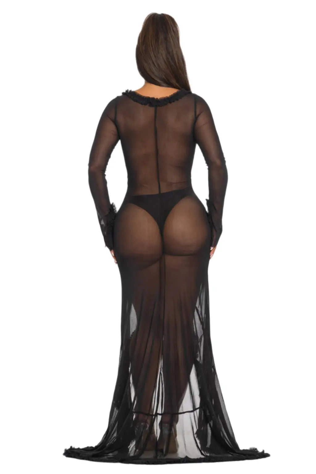 Mesh cutout dress close detail - Epicplacess