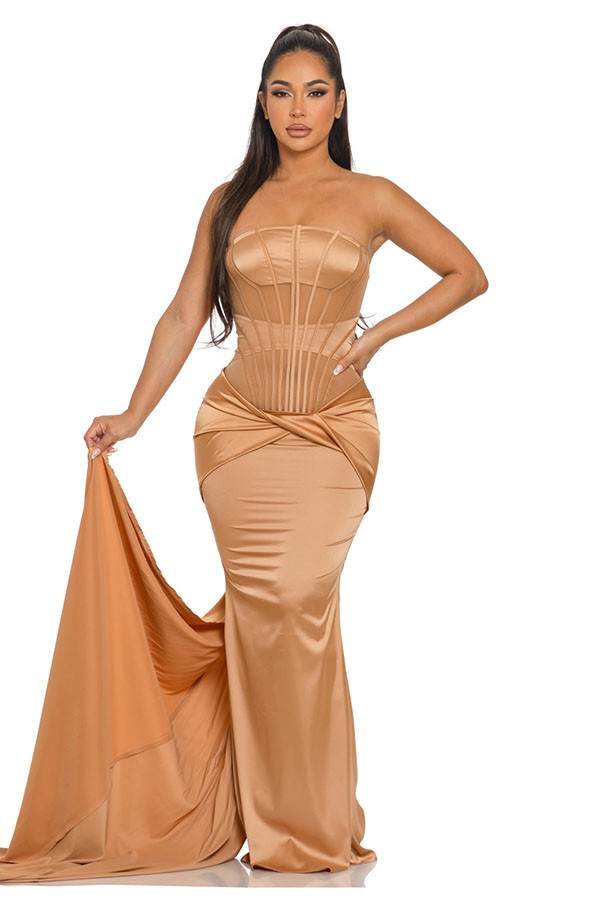 Women's Sleeveless Ruched Bodycon Mini Dress