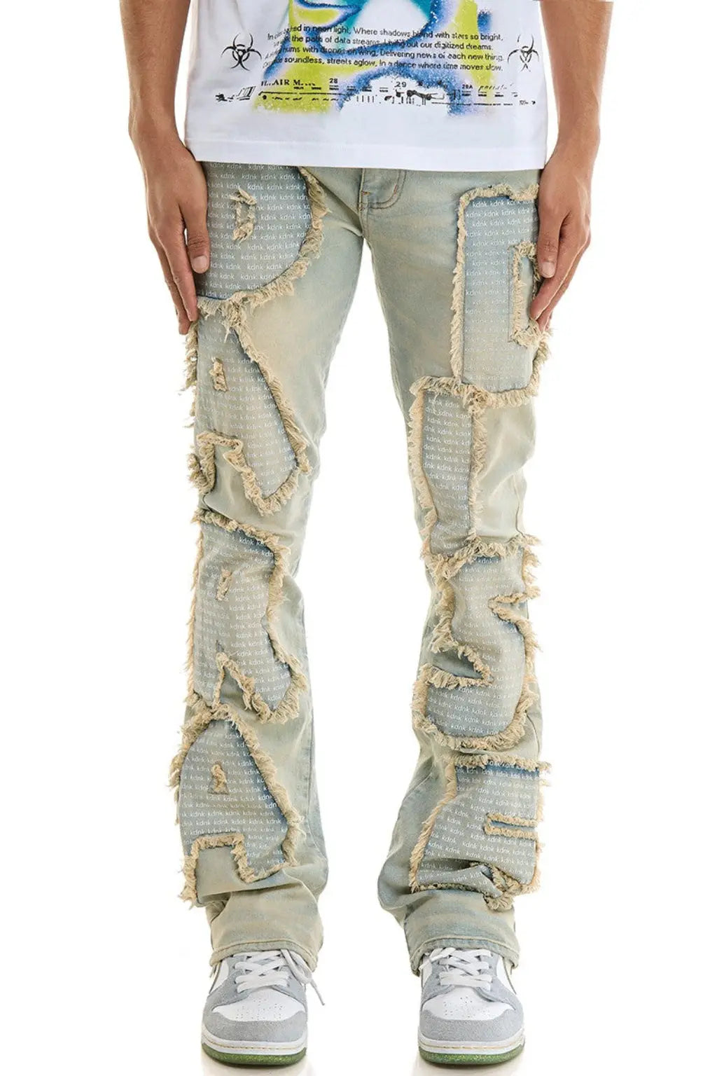 Flare skinny jeans final view - Epicplacess