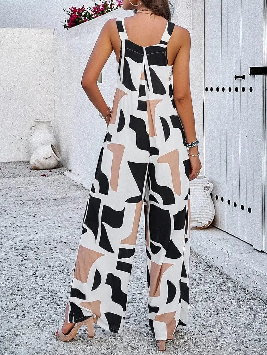 Wide-leg jumpsuit style view - Epicplacess