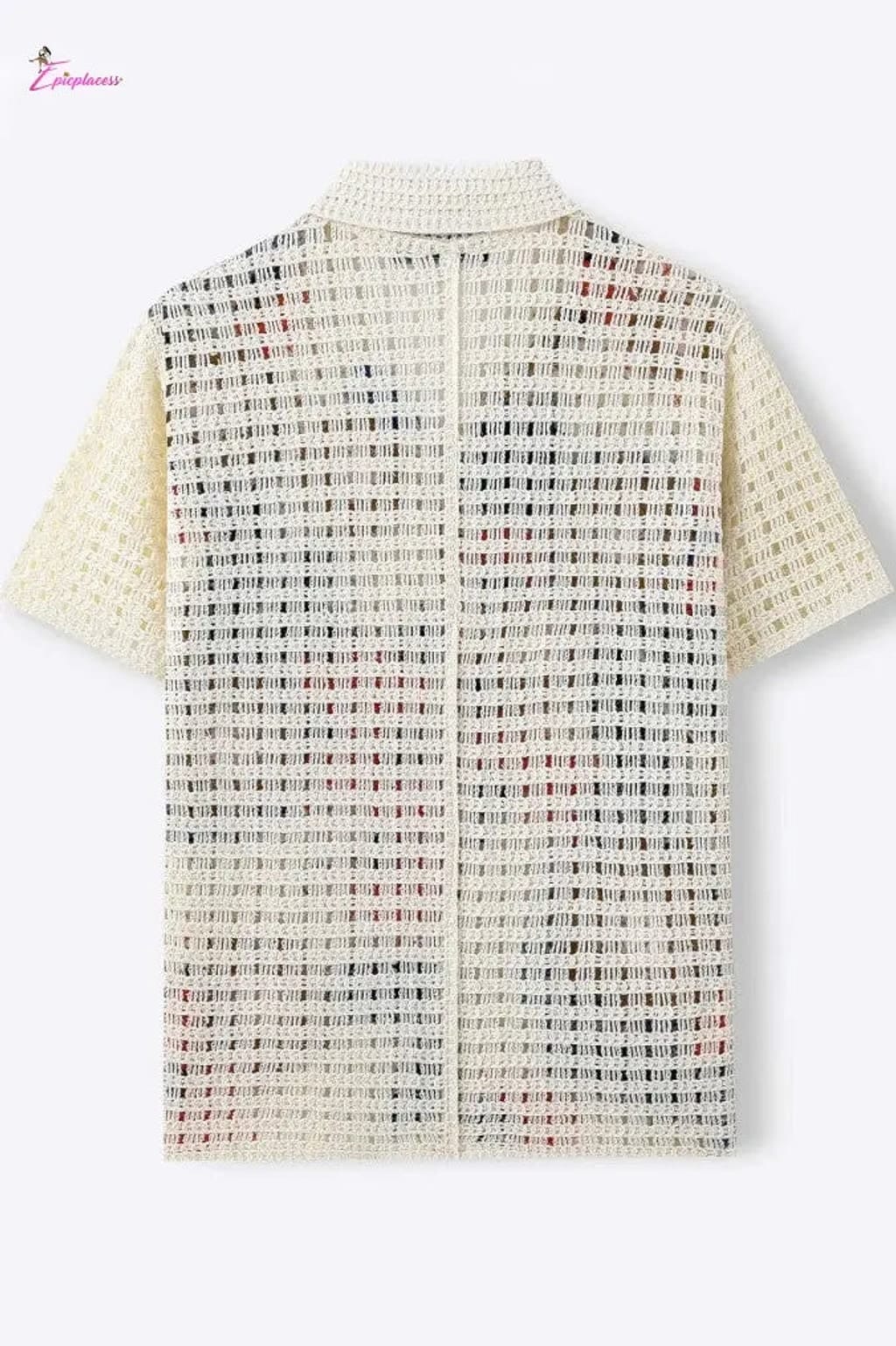 Abstract crochet shirt detail - Epicplacess