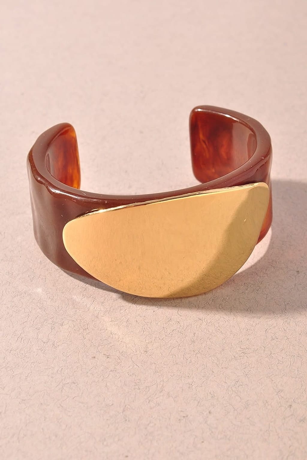 Women's Modern Muse Two-Tone Sculptural Cuff Bracelet