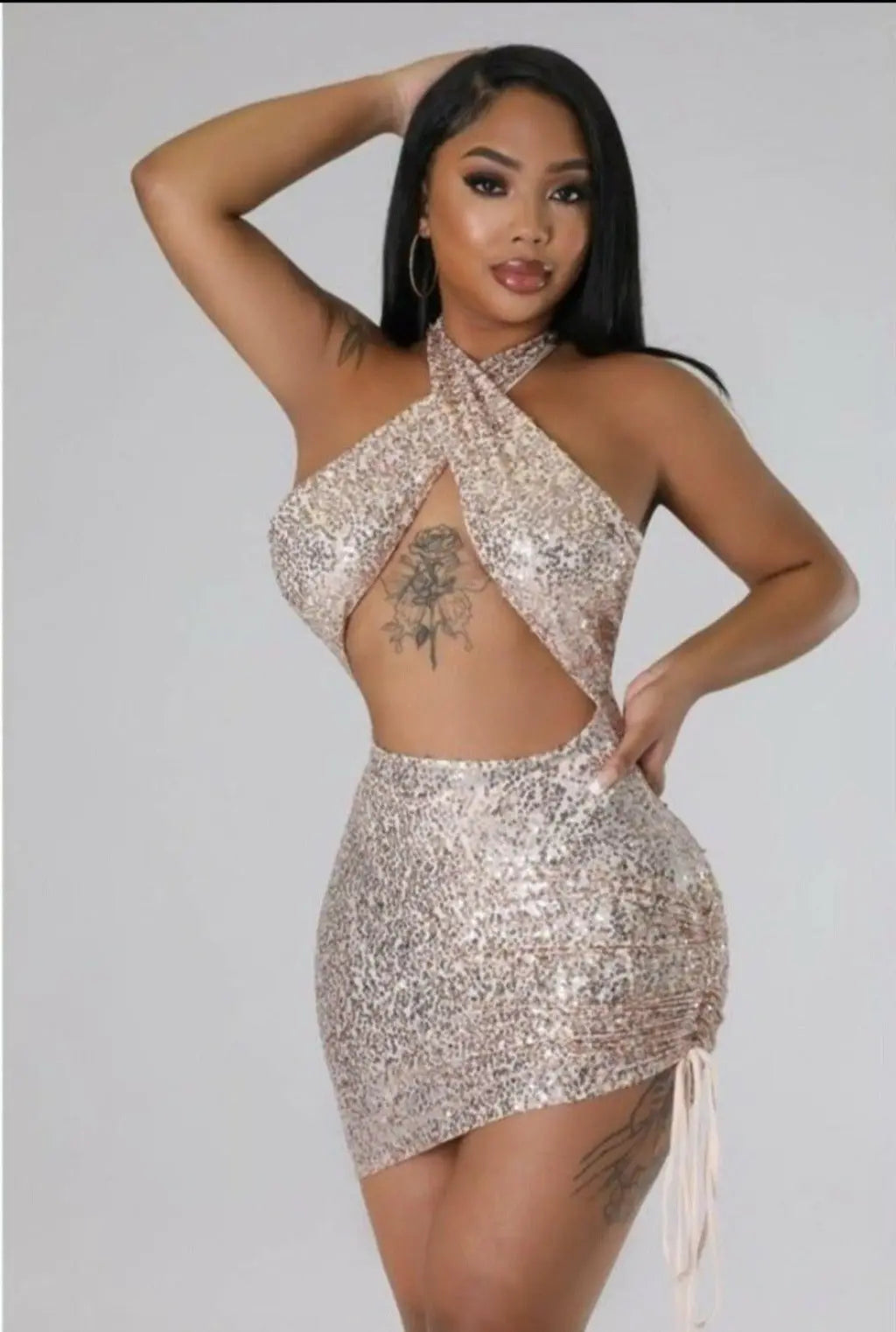Sequin mini dress detail - Epicplacess