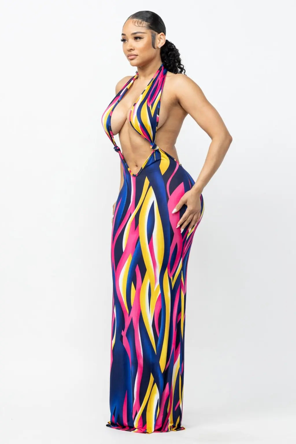 Floral dress outfit view - Epicplacess