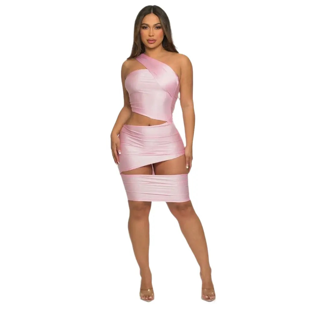 Brinley pink midi dress - Epicplacess