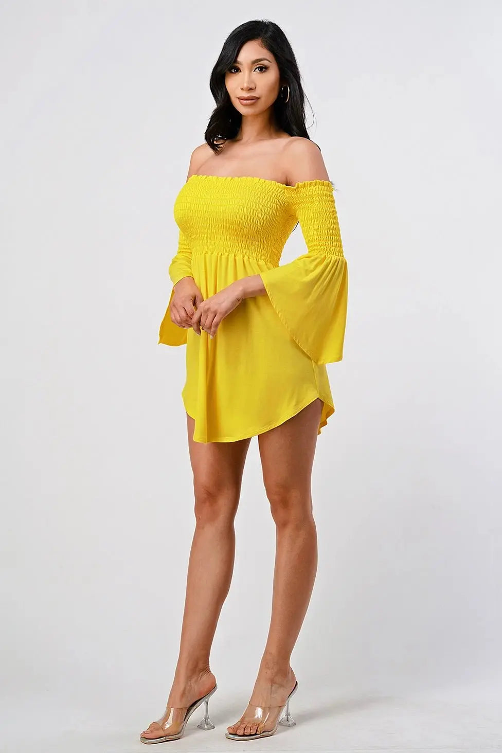 Sasha mini dress side view - Epicplacess
