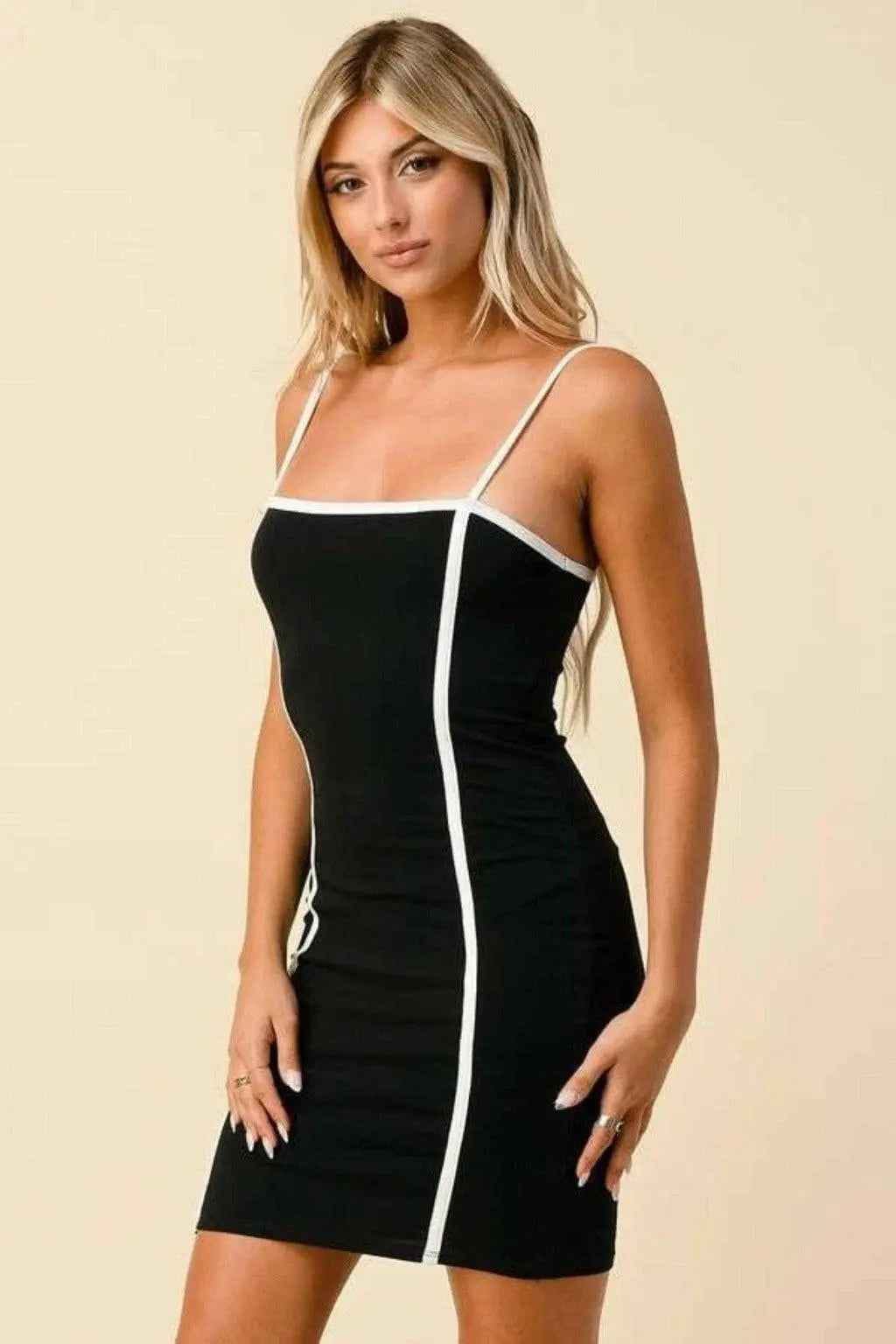 Ribbed dress final outfit view - Epicplacess
