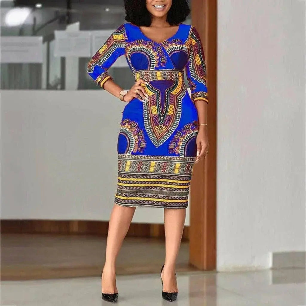 Rochelle midi dress side view - Epicplacess