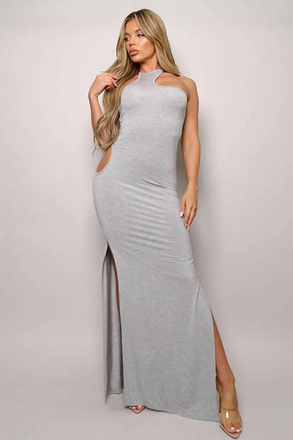 Cutout maxi dress detail view - Epicplacess