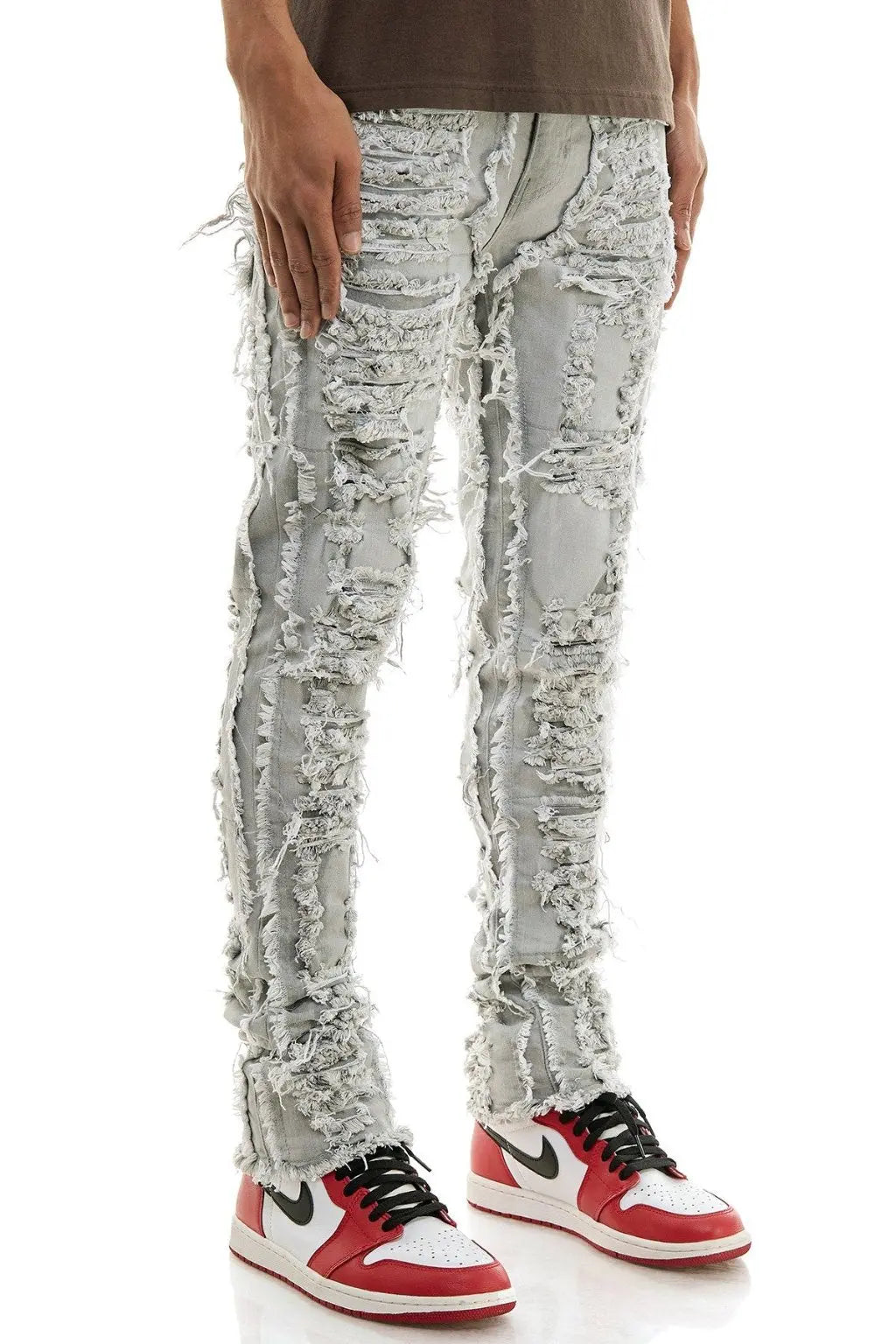 Jacquard jeans detail - Epicplacess