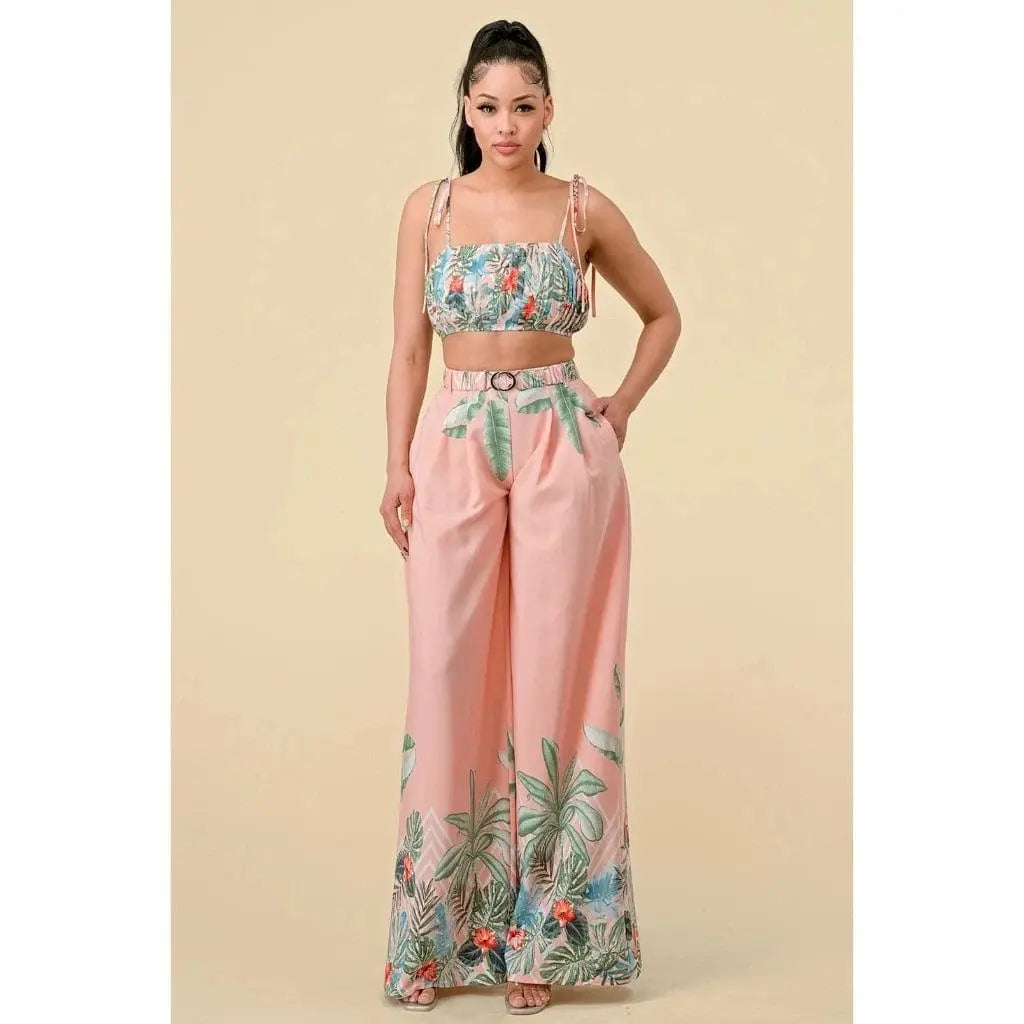 Floral pant set detail - Epicplacess