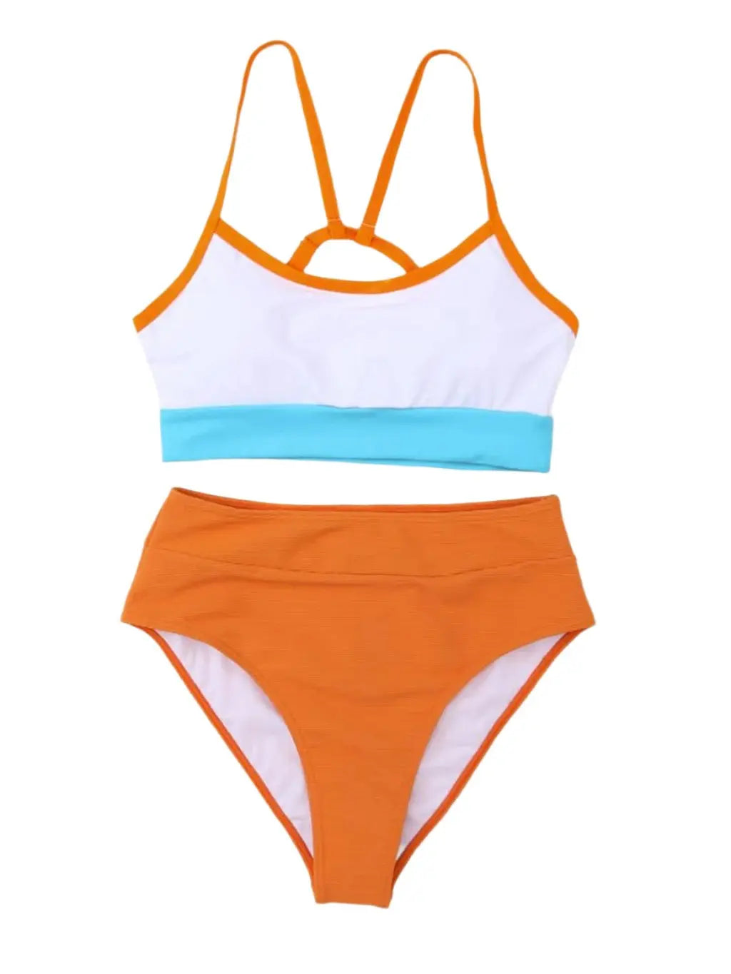 Orange swimwear style view - Epicplacess