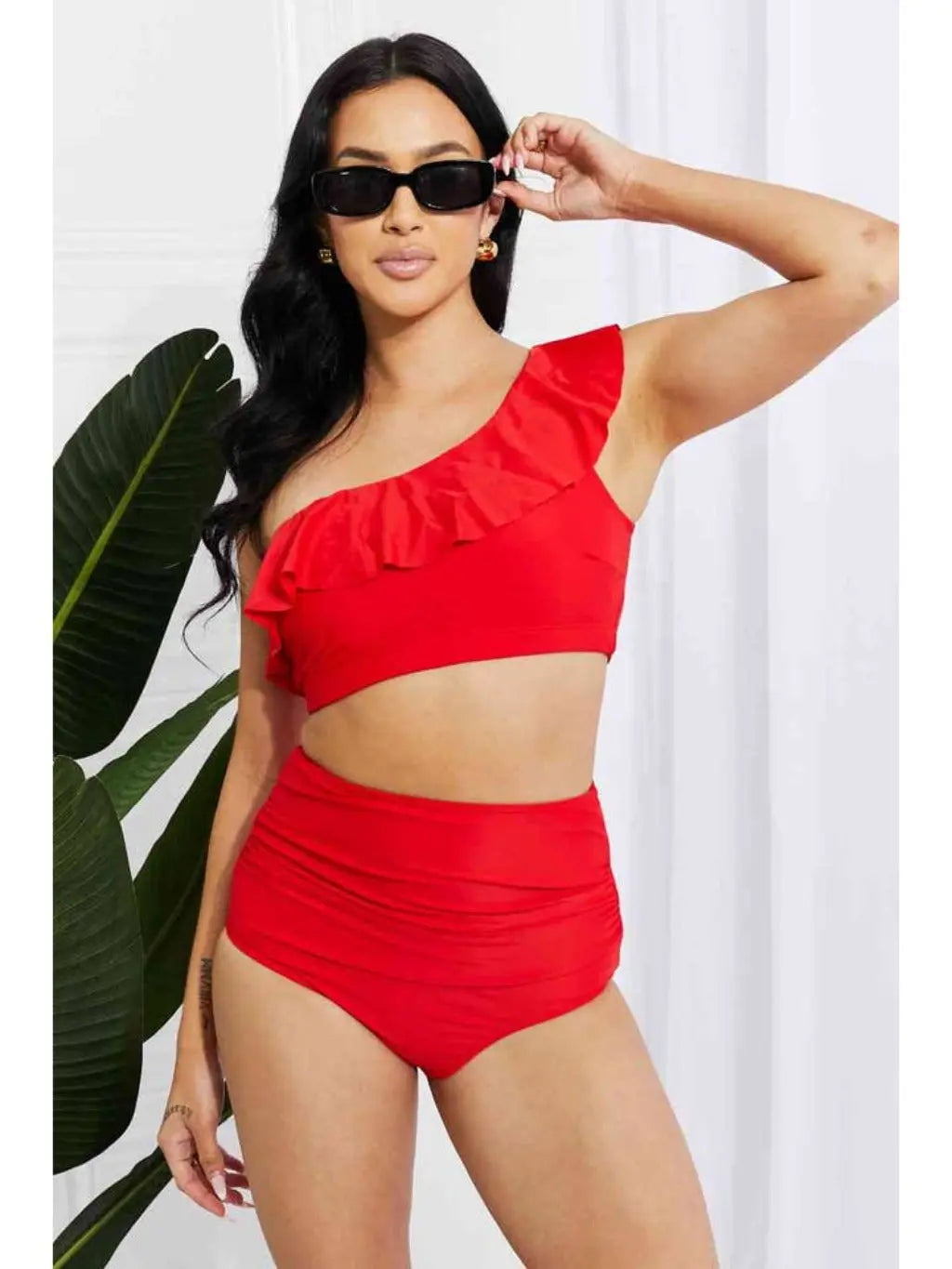 Red Seaside Romance swim set - Epicplacess