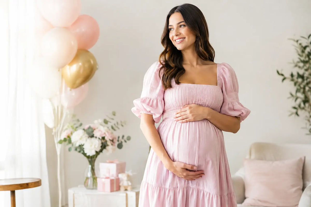Baby Shower Dress Styles That Look Photo-Ready