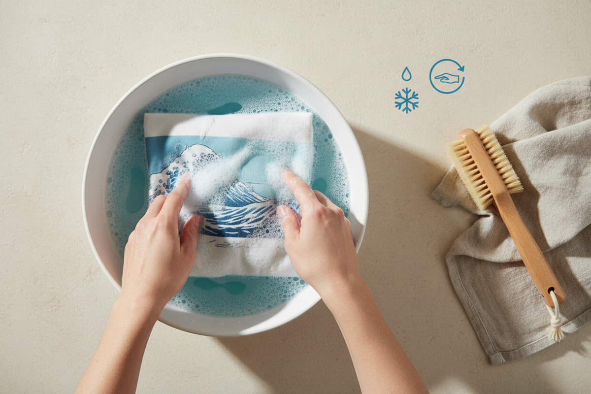 How to Wash Graphic Tees Without Cracking the Print