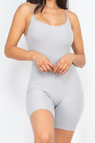 Stretch romper back view