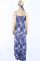 Women's Tie-Dye Halter Maxi Dress - photo 3
