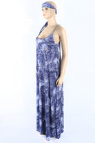 Women's Tie-Dye Halter Maxi Dress - photo 2