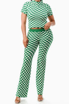 Checkered set color option