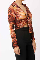 Tunic top back view