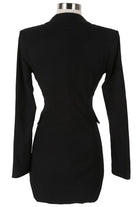 Women's Blazer Mini Dress & Rhinestone Bra Top Set - photo 4