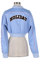 Women's Patch Detail Cropped Button Front Jacket - photo 3