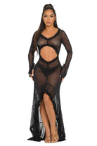 Cutout maxi dress detail - Epicplacess