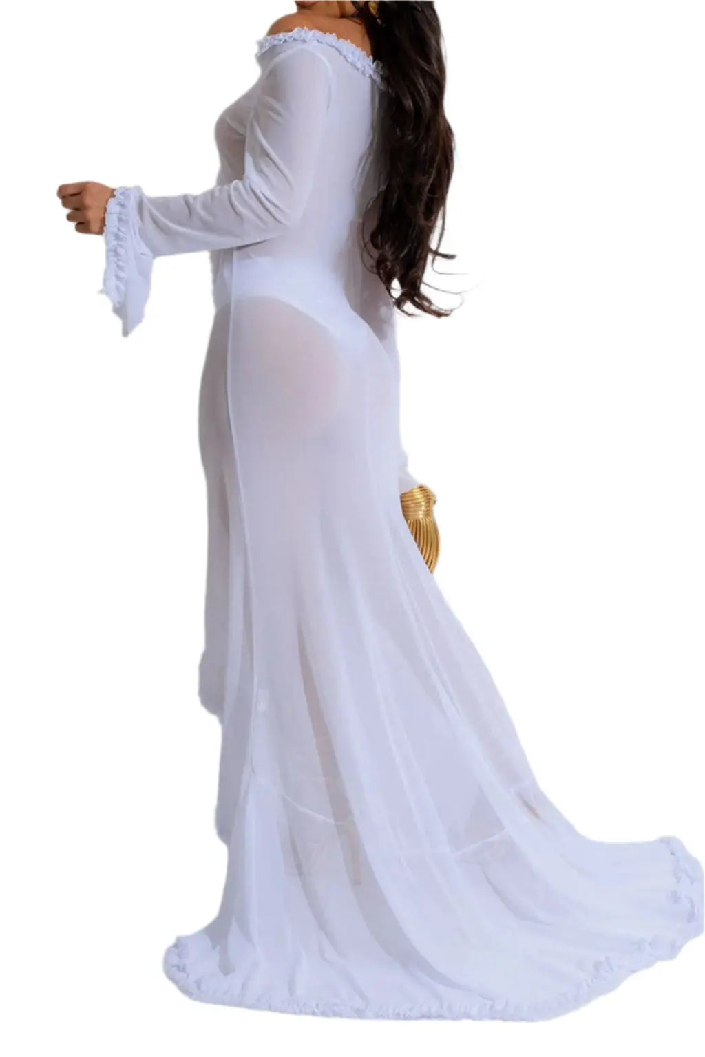Cutout maxi dress studio view - Epicplacess