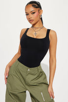 Women's Double Layer Bodysuit – model view