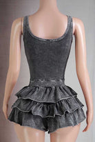 Tiered romper side