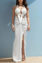 Clara maxi dress side view - Epicplacess