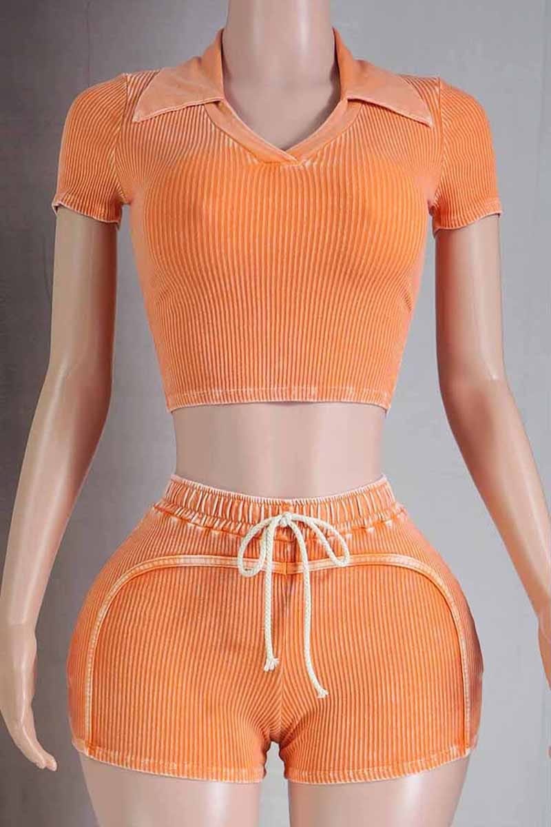 Shorts set side view