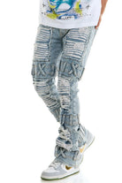 Light wash men's skinny jeans - Epicplacess