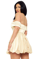 Flowy off-shoulder dress final view - Epicplacess