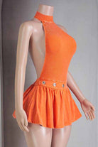 Skirt romper front