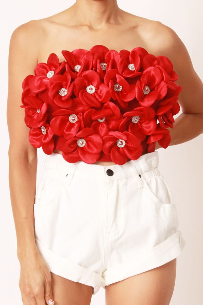 3D floral detail