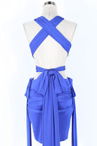 Women's Plunge Halter Wrap Top & Mini Skirt Set - photo 3