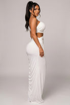 Women's One-Shoulder Cutout Bodycon Maxi Dress - photo 2