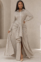 Pinstripe dress color option