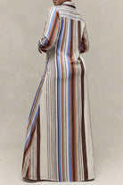 Stripe dress back