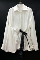 Black oversized shirt