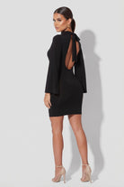 Women's Dty Brush Knee Length Dress – full-length view