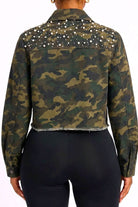 Pearl and rhinestone embellishment detail