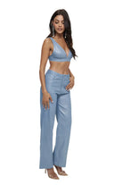 Denim pant set detail - Epicplacess