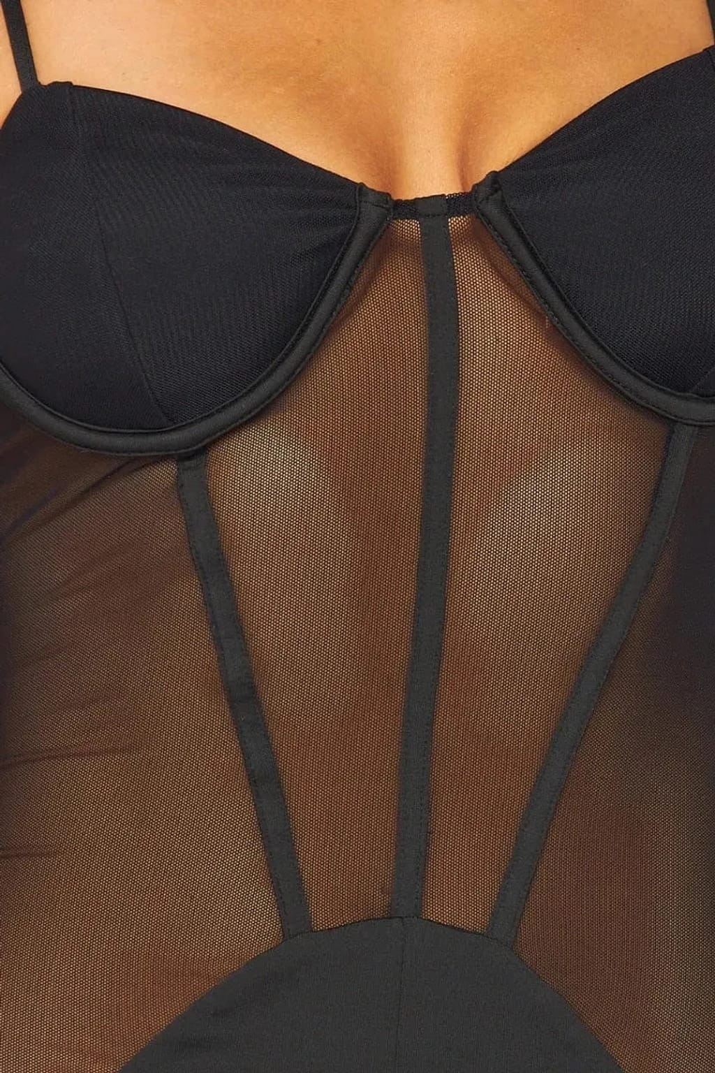 Black ribbed jumpsuit side view - Epicplacess