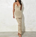 Tassel cover-up outfit view - Epicplacess