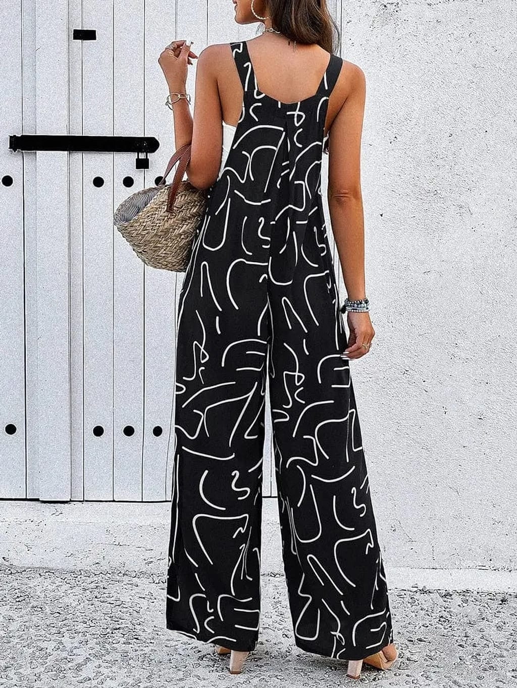 Wide-leg jumpsuit final view - Epicplacess