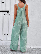 Wide-leg jumpsuit outfit view - Epicplacess