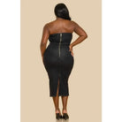 Denim dress side view - Epicplacess